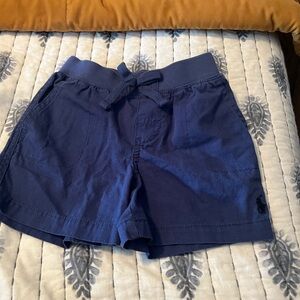 Ralph Lauren Deep Navy Elastic Waist Shorts